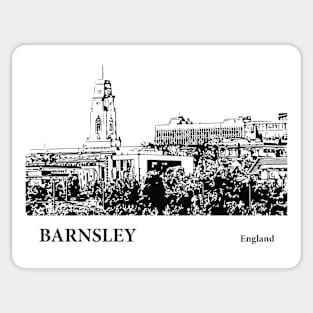 Barnsley England Sticker